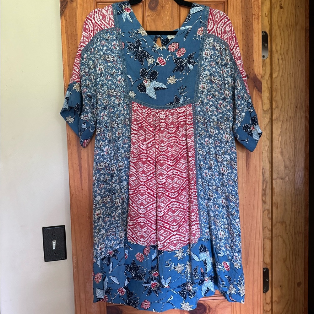 Coldwater Creek Patchwork Dress